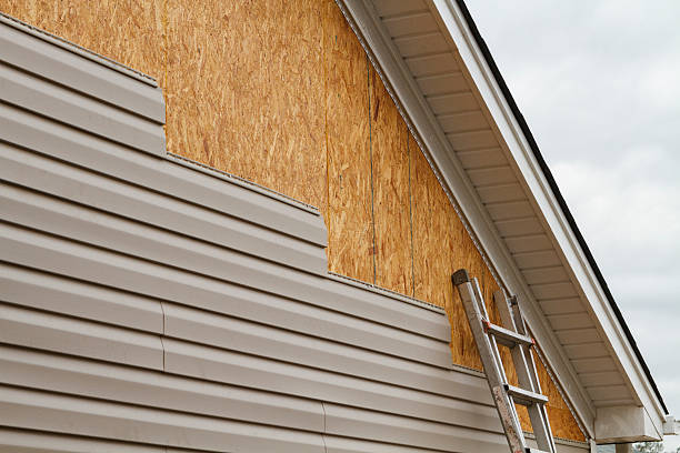 Professional Siding Replacement technician working in Manchester, CT